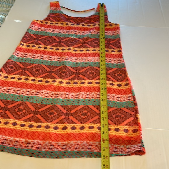 3/$25 Rachel Kate Sleeveless Colorful A-Line Dress. Size Small - Picture 9 of 9